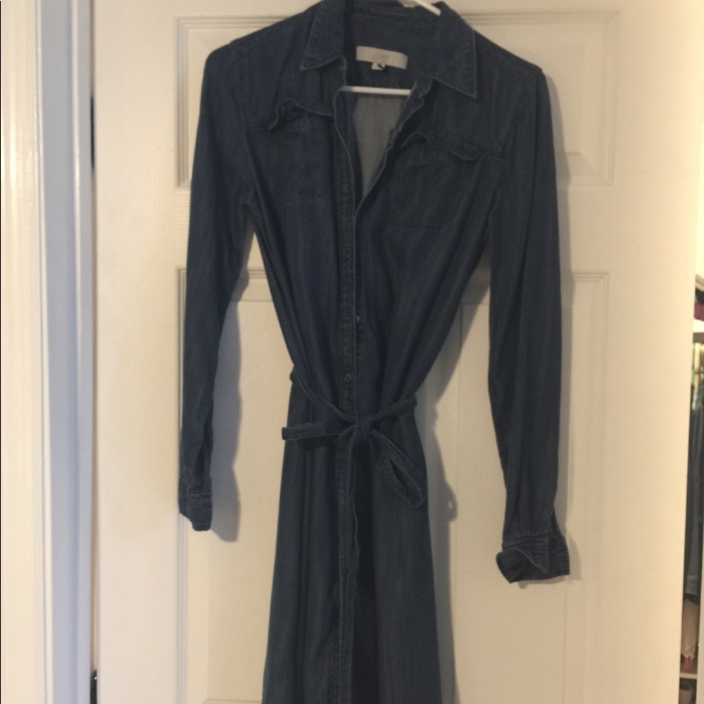 Loft Jean Dress